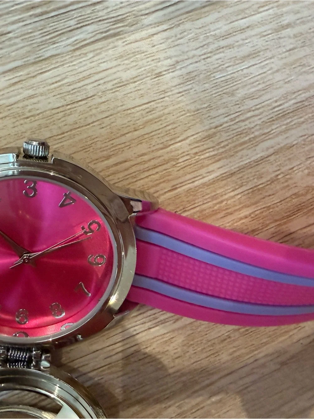NEW Limited Too Pink Unicorn Glitter Watch